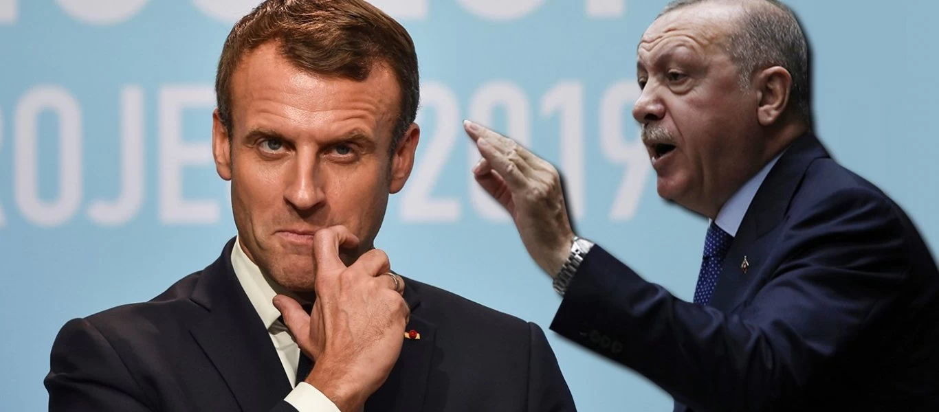 Κλιμακώνεται η ένταση μεταξύ Ρ.Τ.Ερντογάν και Ε.Μακρόν - «Μην επιδιώκετε καβγά με την Τουρκία»